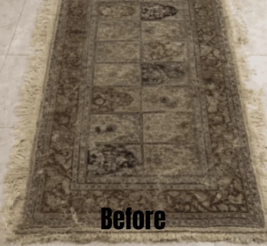 Before Rug Cleanup manhattan