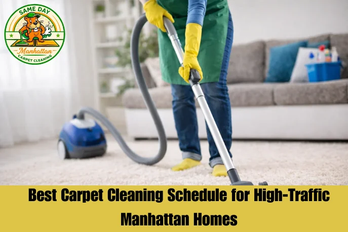 Best Carpet Cleaning Schedule for High-Traffic Manhattan Homes