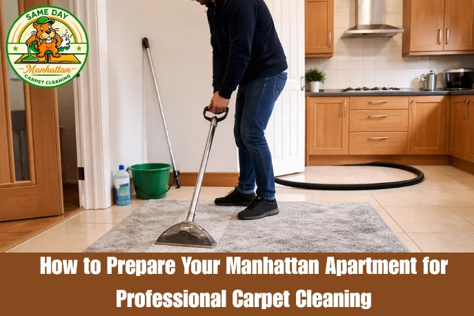 How to Prepare Your Manhattan Apartment for Professional Carpet Cleaning