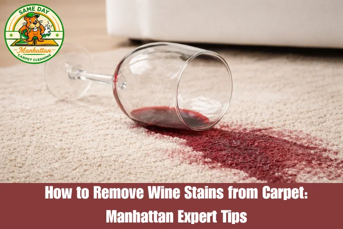 How to Remove Wine Stains from Carpet Manhattan Expert Tips